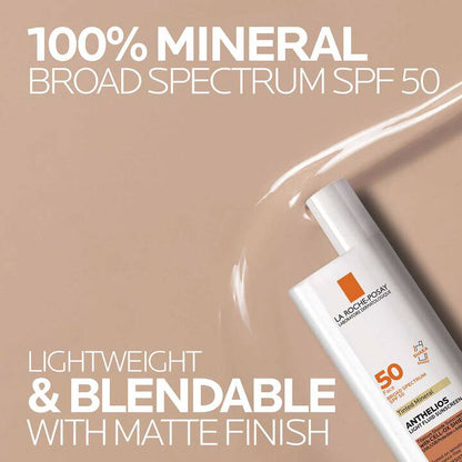 La Roche-Posay Anthelios Mineral Tinted Sunscreen for Face with SPF
