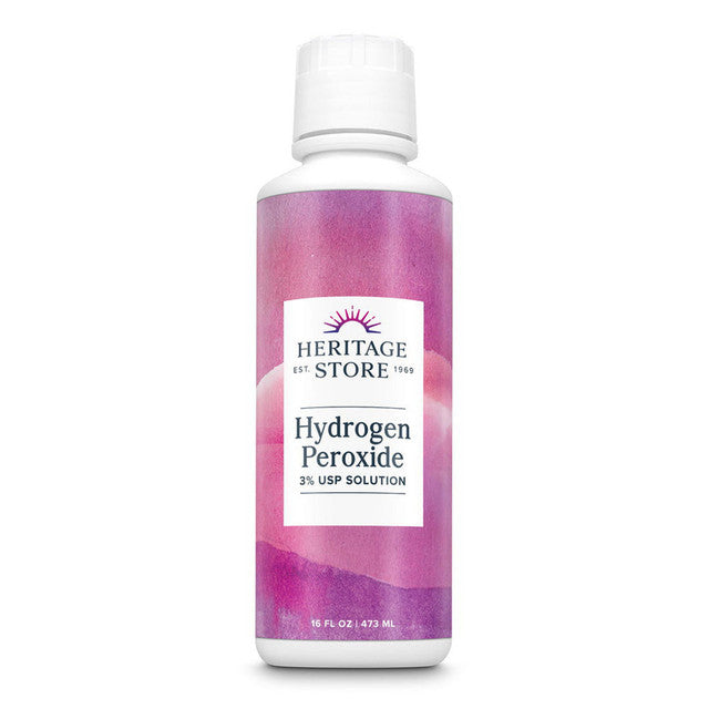 Hydrogen Peroxide 3% USP Solution, 16 oz