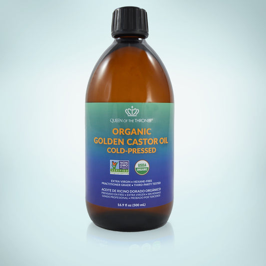 Organic Golden Castor Oil 16.9 Fl Oz