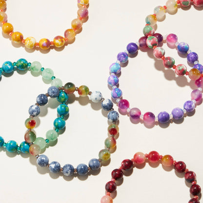 Natural Stone Beaded | Bracelet: YEL