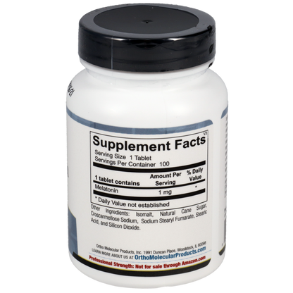 Ortho Molecular Melatonin 100 Tablets