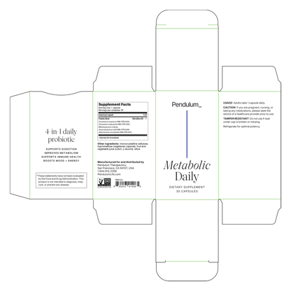 Pendulum Metabolic Daily
