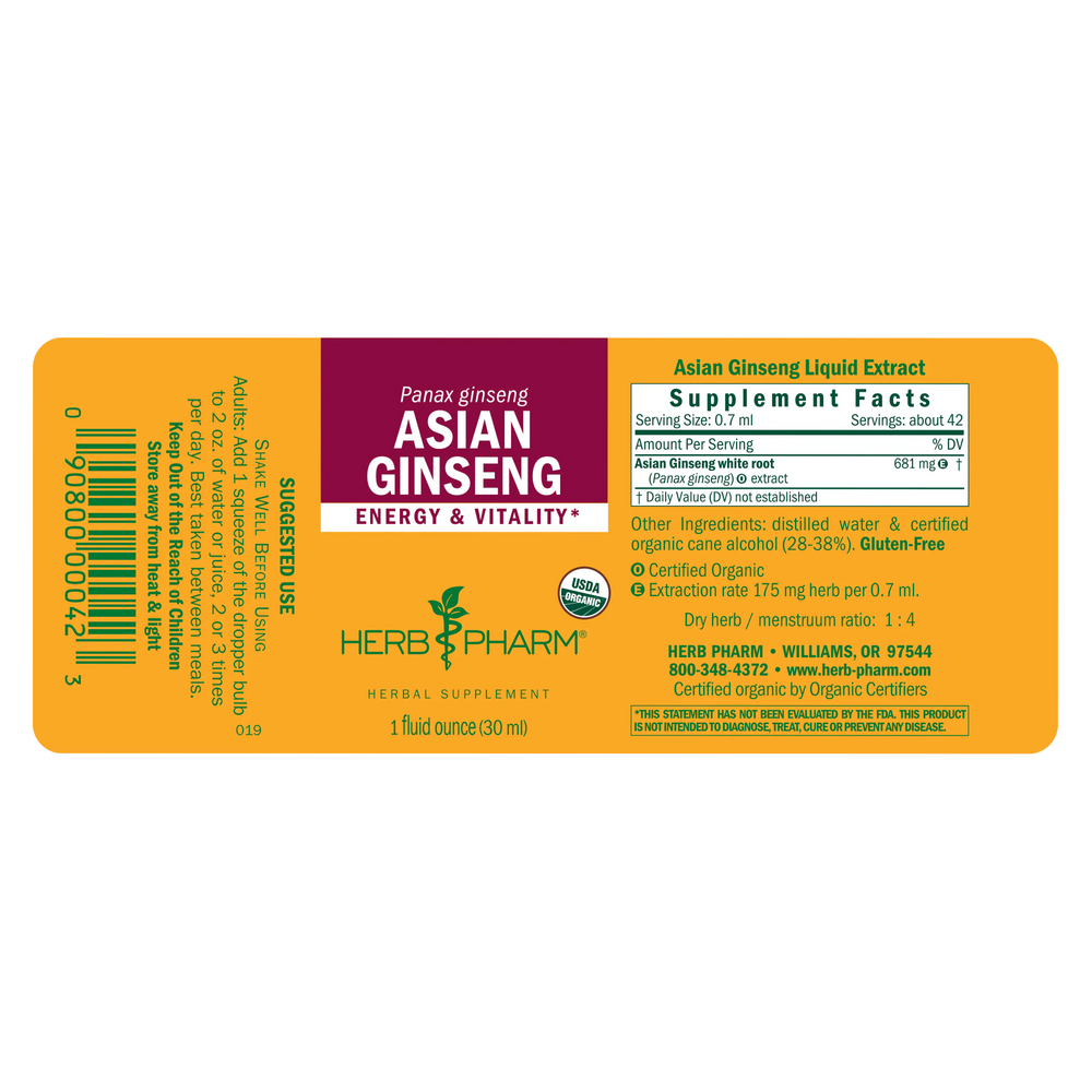 Asian GINSENG