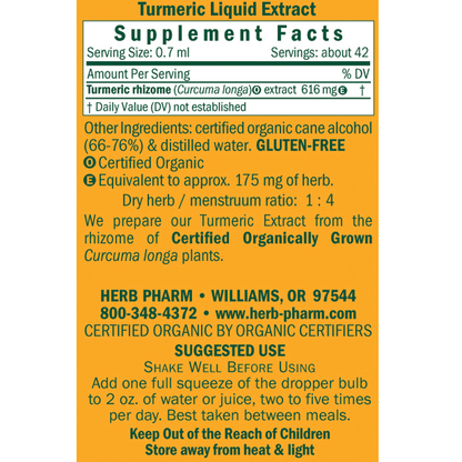 Herb Pharm Turmeric 1 oz