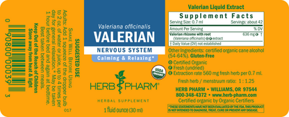 Herb Pharm Valerian