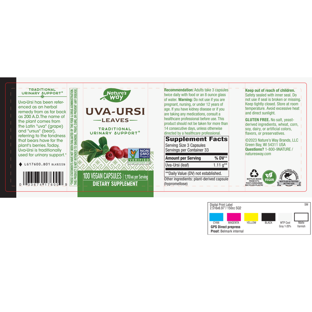 UVA URSI NATURES WAY 60CAPS