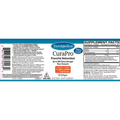 EuroMedica CuraPro® 750mg