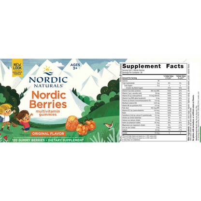NORDIC BERRIES MV GUMMIES Orange Lemon