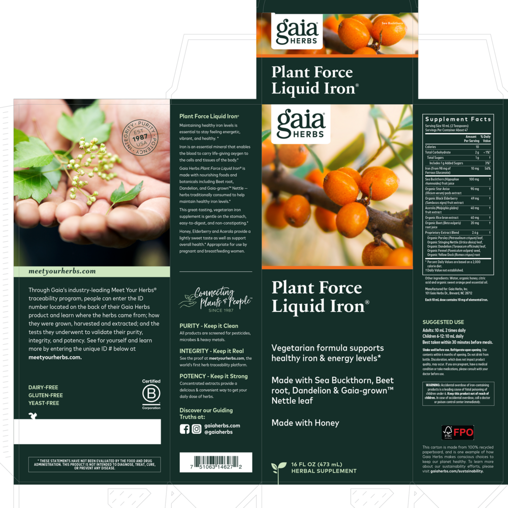 PLANT FORCE LIQUID IRON
