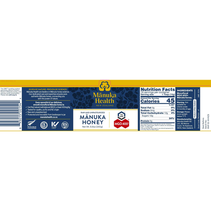 MANUKA HONEY 400+