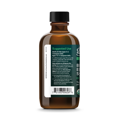 BLACK ELDERBERRY SYRUP Extra Strength