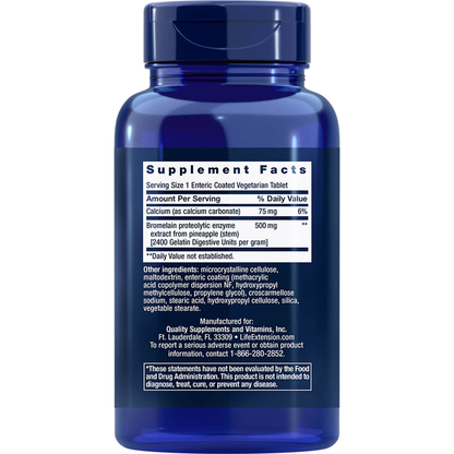 Life Extension Specially-Coated Bromelain