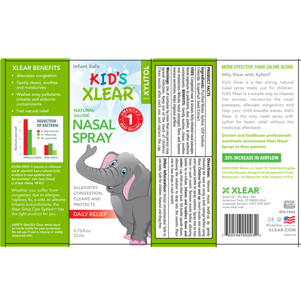 KIDS XLEAR NASAL SPRAY