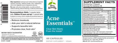 Terry Naturally Acne Essentials 60 Caps