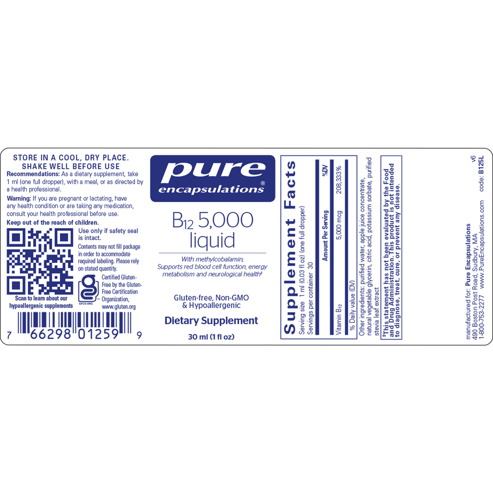 B12 5,000 Liquid