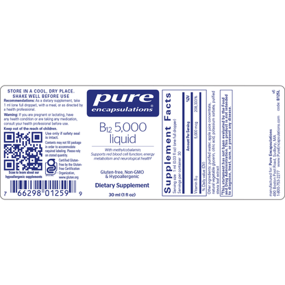 B12 5,000 Liquid