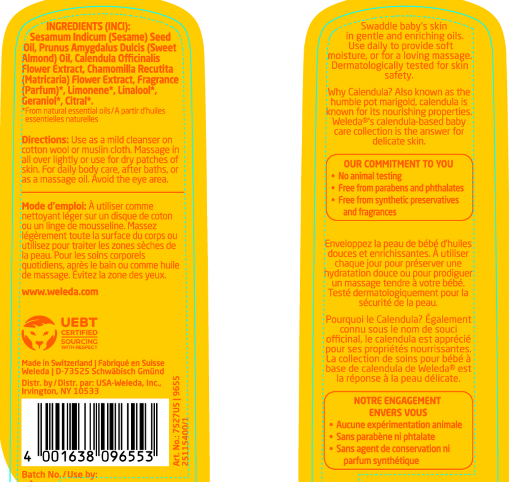 Weleda COMFORTING BABY OIL