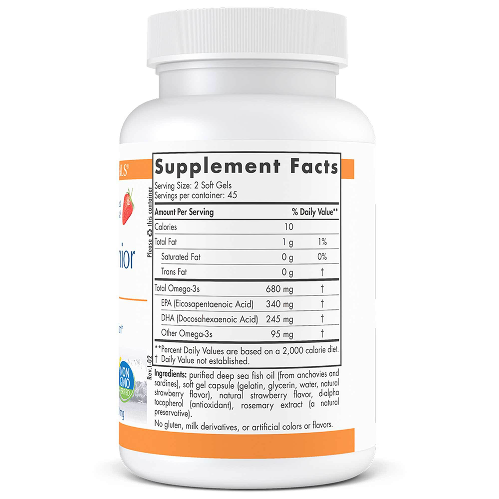 Nordic Naturals ProOmega® Junior 90 Softgels