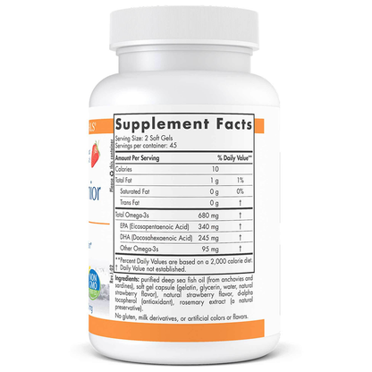 Nordic Naturals ProOmega® Junior 90 Softgels