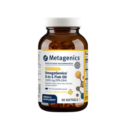 Metagenics OmegaGenics Fish Oil EP-DHA 1000mg 60 Softgels