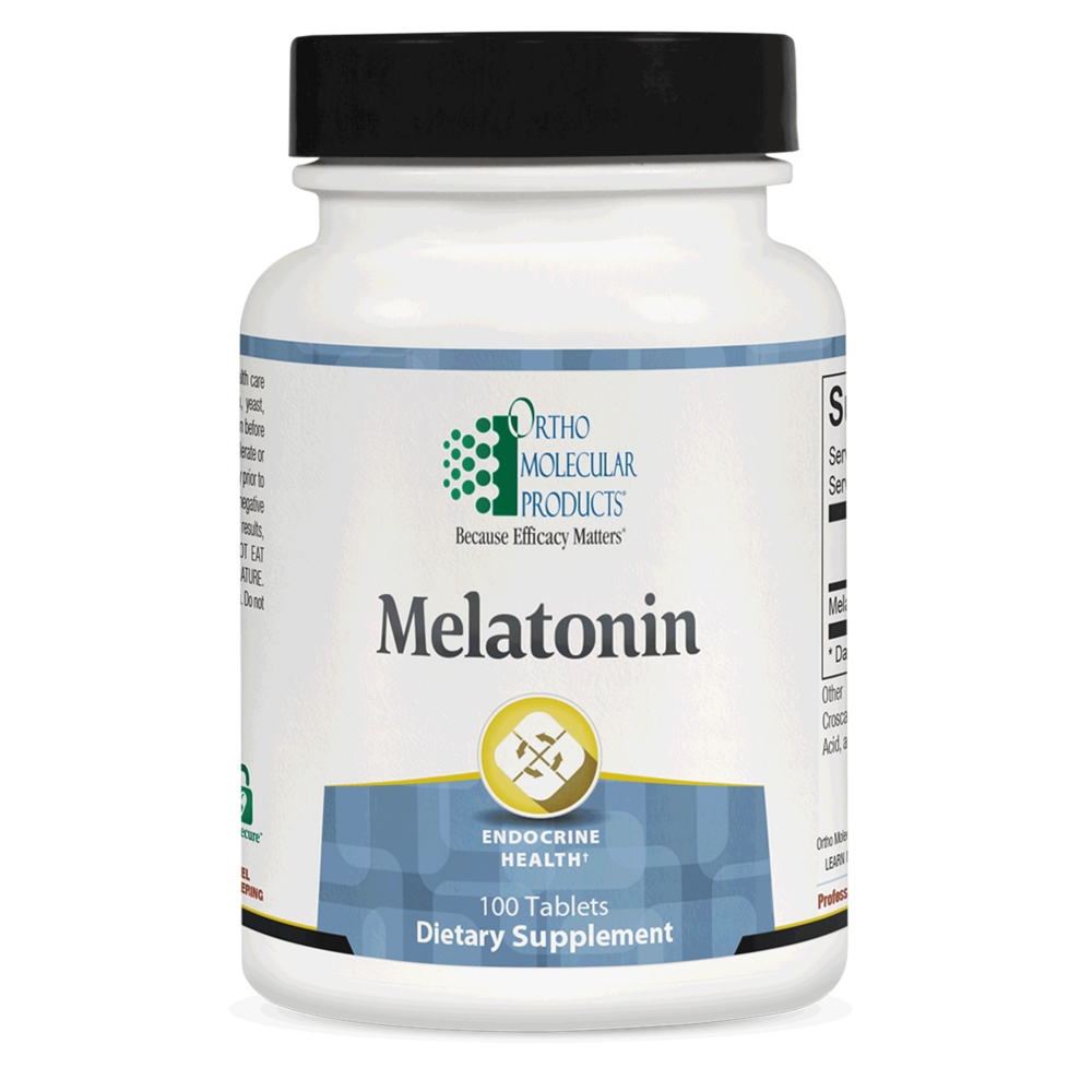 Ortho Molecular Melatonin 100 Tablets