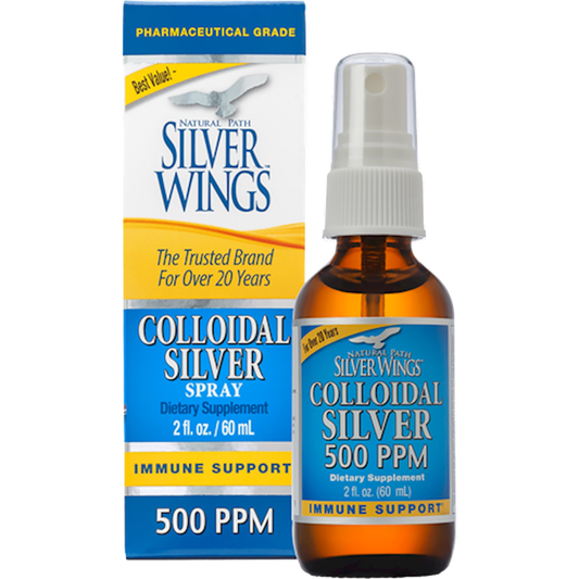 Silver Wings Colloidal Silver 500PPM Spray