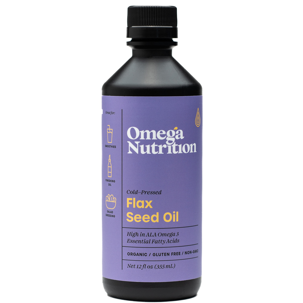 Omega Nutrition Flax Seed Oil