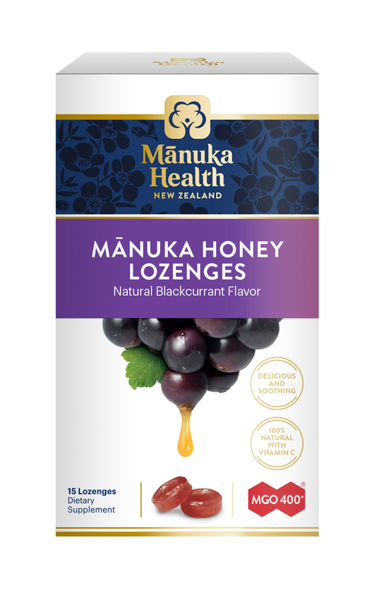 Manuka Honey Blackcurrent Lozenges