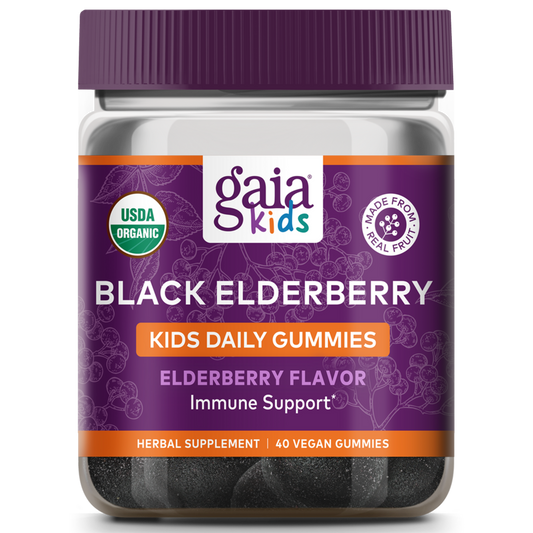 GaiaKids Everyday Elderberry Gummies