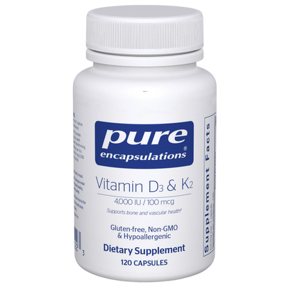 Pure Encapsulations Vitamin D3 & K2