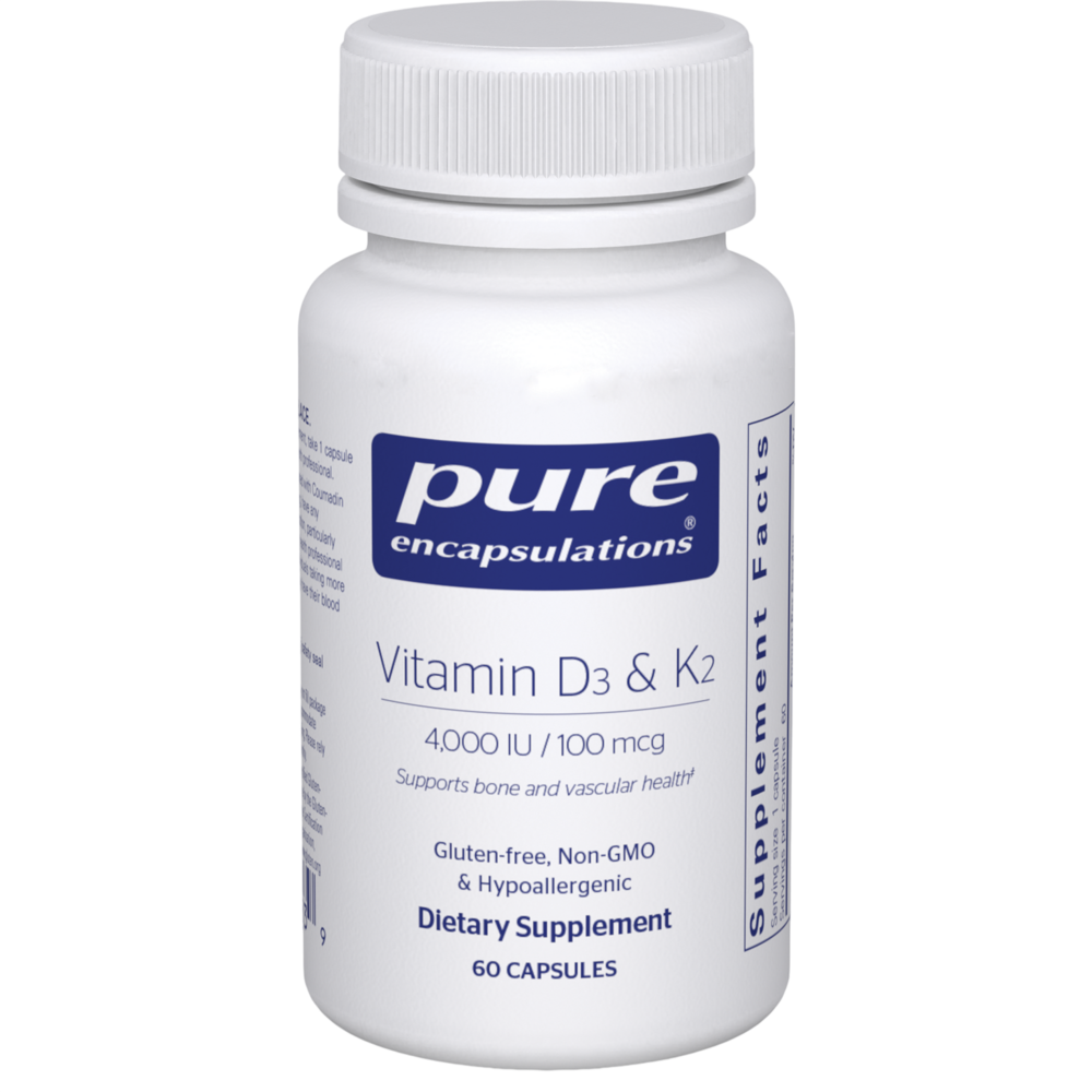 Pure Encapsulations Vitamin D3 & K2