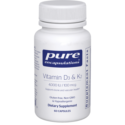 Pure Encapsulations Vitamin D3 & K2