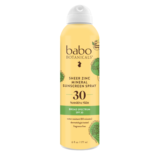 Babo Botanicals Sheer Zinc Sunscreen SPF30