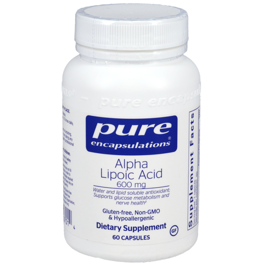 Pure Encapsulations Alpha Lipoic Acid 600mg