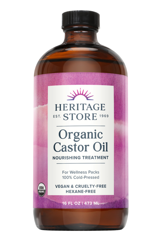 Heritage Store Organic Castor Oil