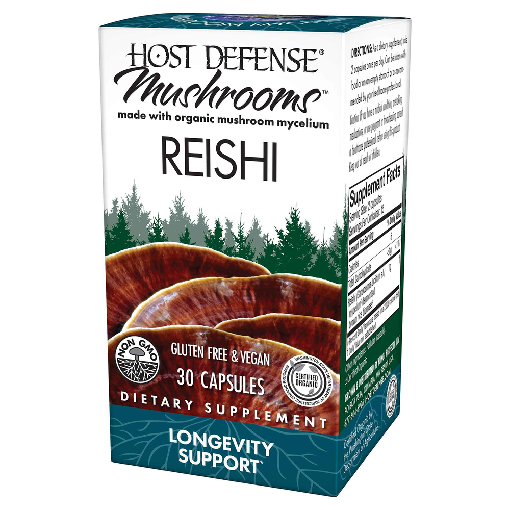 Host Defense Reishi (Ganoderma lucidum)