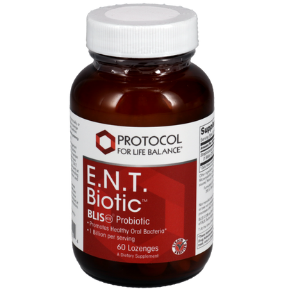 A bottle of Protocol for Life Balance E.N.T. Biotic