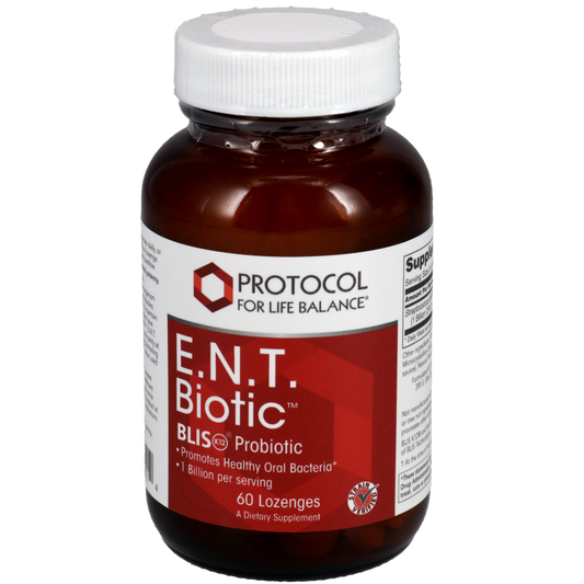 A bottle of Protocol for Life Balance E.N.T. Biotic