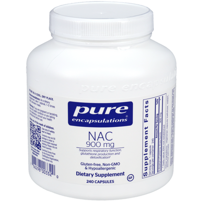 Pure Encapsulations NAC 900mg 240 Capsules