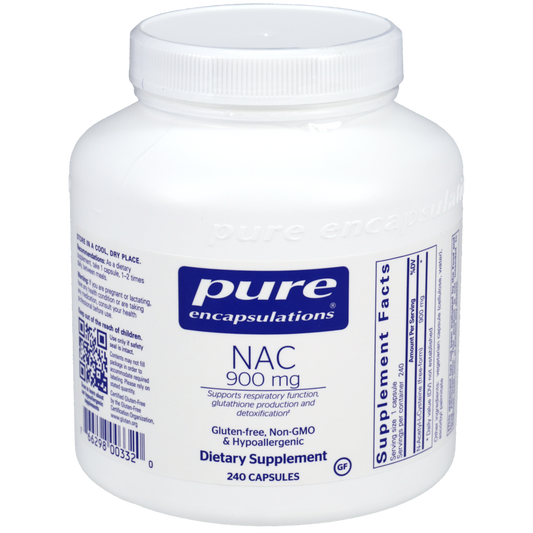 Pure Encapsulations NAC 900mg 240 Capsules