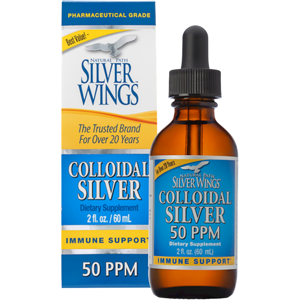 Silver Wings Colloidal Silver 50PPM Dropper