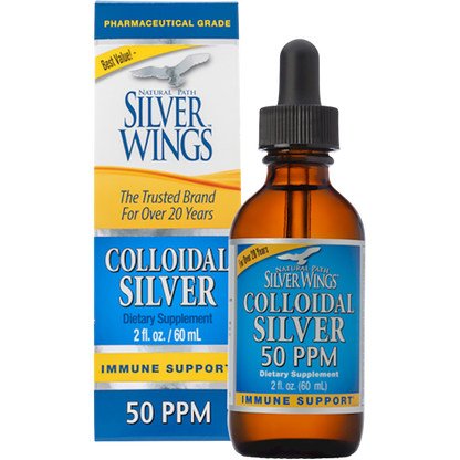 Silver Wings Colloidal Silver 50PPM Dropper