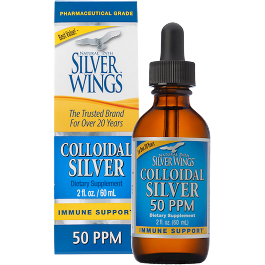 Silver Wings Colloidal Silver 50PPM Dropper