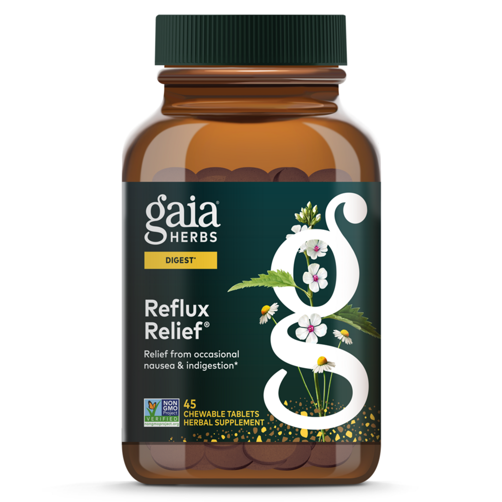 gaia Herbs REFLUX RELIEF