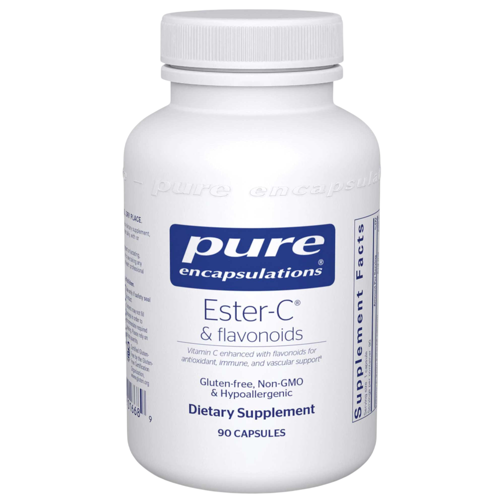 Pure Encapsulations Ester-C® & Flavonoids 90 Caps