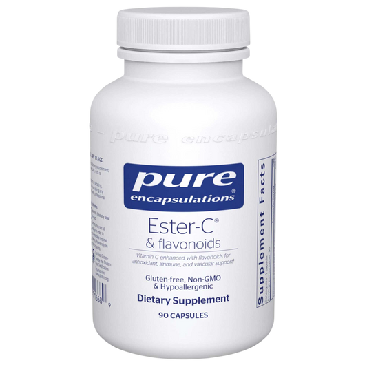 Pure Encapsulations Ester-C® & Flavonoids 90 Caps