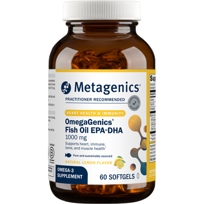 Metagenics OmegaGenics Fish Oil EP-DHA 1000mg 60 Softgels