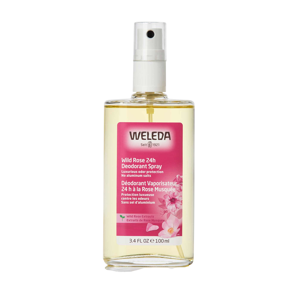 Weleda WILD ROSE DEODORANT SPRAY 3.4 OZ