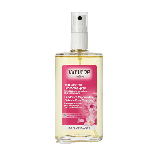 Weleda WILD ROSE DEODORANT SPRAY 3.4 OZ