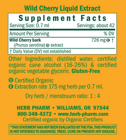 Herb Pharm Wild Cherry